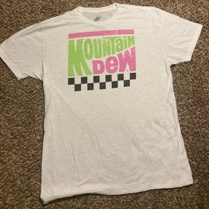 Mountain Dew White T-shirt